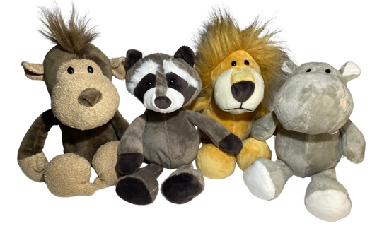 The Jungle Friends Stuffed Animal Set!